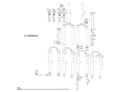 Rockshox Federgabel Bluto Standard