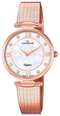 Candino Damen Armbanduhr C4668/1 Edelstahl Uhr