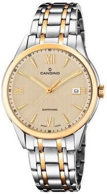 Candino Herrenuhr Armbanduhr C4694/2 Edelstahl Bicolor