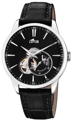 Herrenuhr Lotus Armbanduhr 18536/4 Lederband Automatic