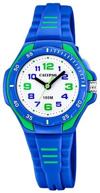 Mädchen-Uhr Armbanduhr blau Calypso Uhr K5757/4