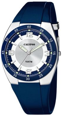 Herren Uhr Calypso Armbanduhr K5753/2 blau