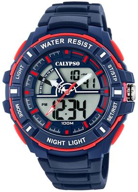 Calypso Armbanduhr digital analog Uhr K5769/2 AnaDigi Watch