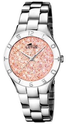 Lotus Damen Armbanduhr 18568/3 Edelstahlarmband