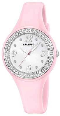 Calypso Damen Armbanduhr rosa Uhr K5567/C