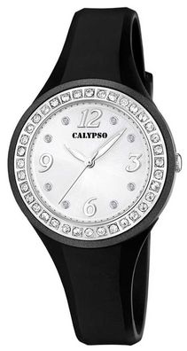 Calypso Damen Armbanduhr schwarz Uhr K5567/F