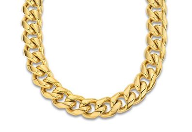 Herren Halskette Panzerkette Edelstahl 55 cm Lotus Style LS2215-1/1