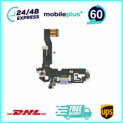 Ladebuchse für iPhone 12 Lila Dock Lightning Flex Kabel NEU