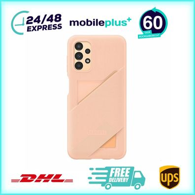 Original Handyhülle für Samsung Galaxy A13 Pfirsich EF-OA135TPEGWW