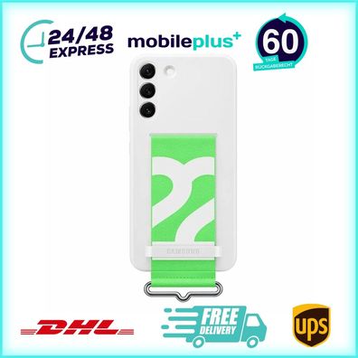 Original Silikonhülle für Samsung Galaxy S22 Plus weiß EF-GS906TWEGWW