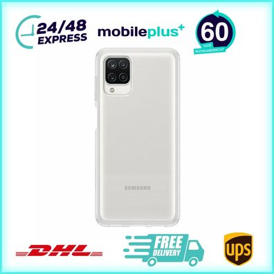 Original Soft Handyhülle für Samsung Galaxy A02s Transparent EF-QA026TTEGEU