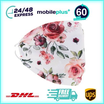 Wiederverwendbare Mode-Textilmaske Atemschutzmaske, Muster 2, Hygienemaske