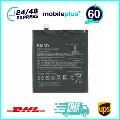 MPS-Akku für Xiaomi Mi 8 SE 3120 mAh BM3D