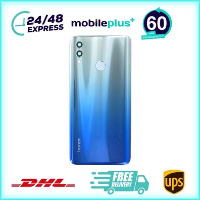 Original für Huawei Honor 10 Lite Akkufachdeckel 02352HUX Sky Blau Rückseite