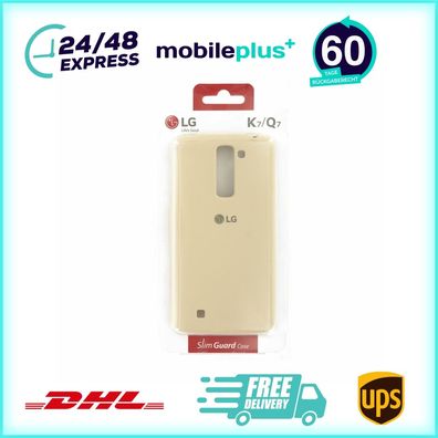 Original Schutzhülle für LG K7 Weiß CSV-150 Handy Tasche Schutz Case