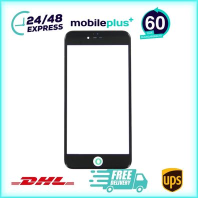 Touchscreen für iPhone 6 Plus LCD + Rahmen schwarz Bildschirm