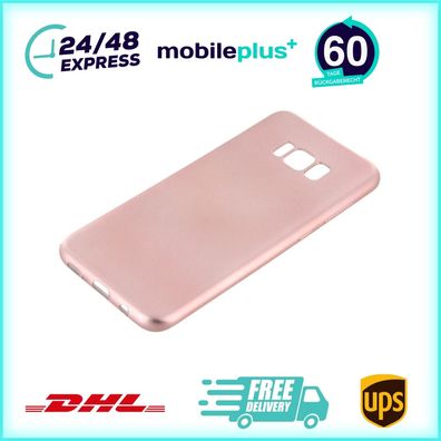 Original TPU Handyhülle für Samsung Galaxy S8 Plus Rose Gold Schutz 8269