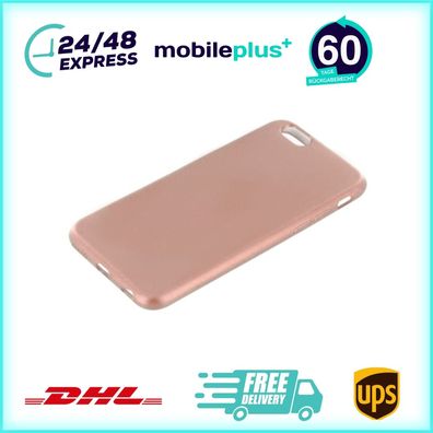 Original TPU Handyhülle für Apple iPhone 6 6s Plus rose gold 8254