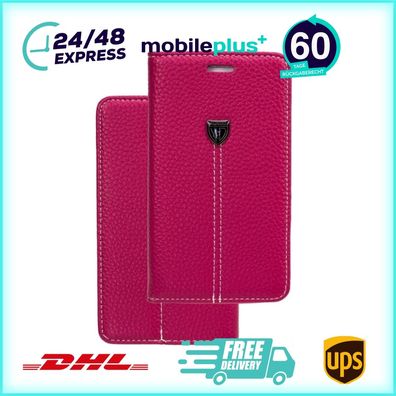Book Case Handyhülle für Huawei P10 Plus Pink Schutz Tasche