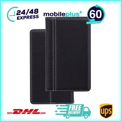 Original Book Case Handyhülle für ZTE Blade L3 Schwarz