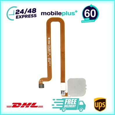 OEM Fingerabdrucksensor Flex für Huawei Mate 8 grau