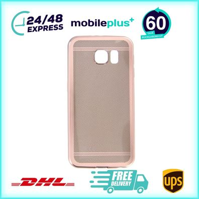 Silikonhülle Handyhülle für Samsung Galaxy S6 Rose Tasche Schutz Case