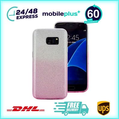 TPU Case Glanz Samsung Galaxy S7 Edge rosa