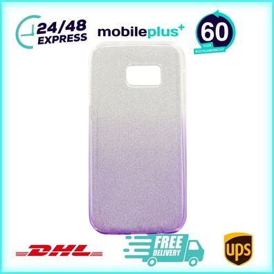 TPU Handyhülle für Samsung Galaxy S7 Violett Schutz Tasche