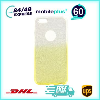 TPU Handyhülle für iPhone 6 6S gelb Schutz Tasche
