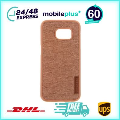 Silikonhülle für Samsung S7 Braun Handy Tasche Schutz