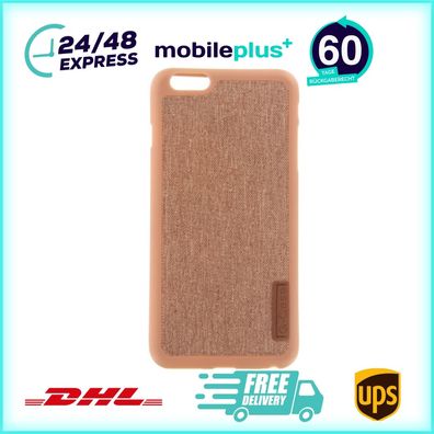 Silikonhülle für iPhone 6 Plus Braun Handy Tasche Schutz