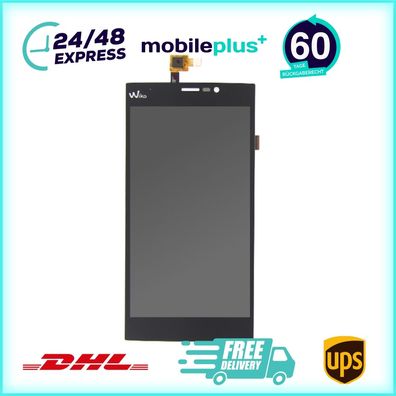 Display für Wiko Ridge Fad 4G LCD Einheit Schwarz Touchscreen Ersatz