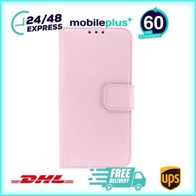 Hülle aus Leder für Galaxy S6 pink 4250710561285