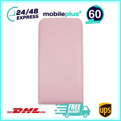 Slim Leder Flip Hülle S5 Galaxy G900 pink 4250710549764