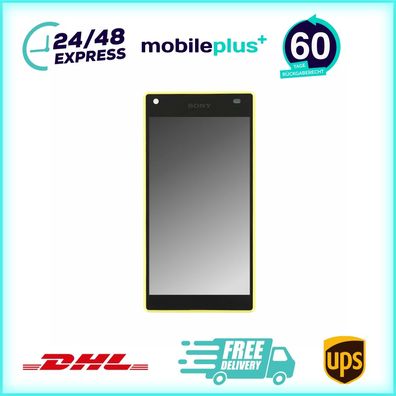 Original Display für Sony Xperia Z5 Compact E5823 Gelb 1297-3733