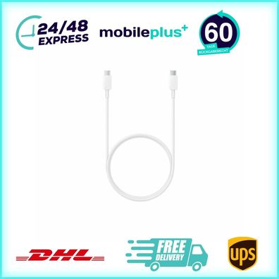 Original Samsung USB-C auf USB-C Kabel 5A weiß EP-DN975BWE Power Adapter