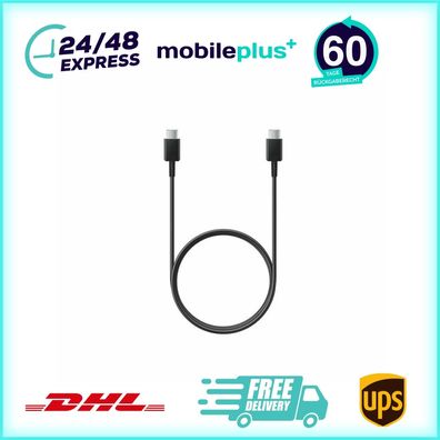 Original Samsung USB-C Kabel Typ-C Schwarz EP-DA705BBEGWW NEU