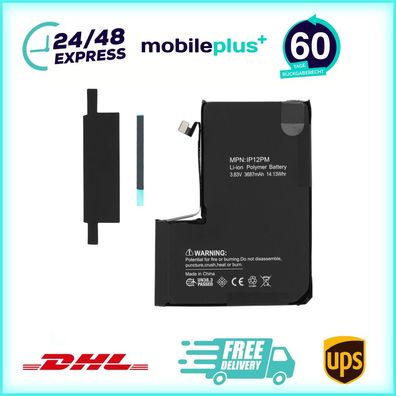 Akku für iPhone 12 Pro Max wie Original Dekodiert