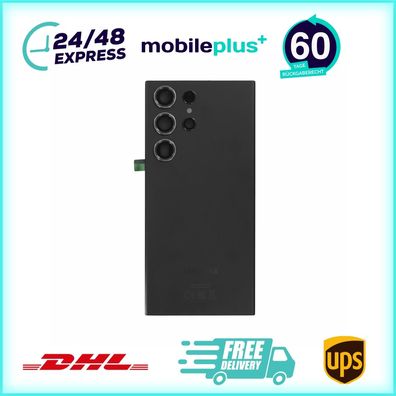 Original Samsung Akkufachdeckel S918 Galaxy S23 Ultra Schwarz GH82-30400A