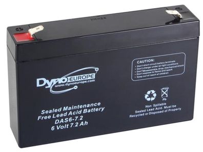 Dyno - DAS6-7.2 - 6 Volt 7200mAh Pb - Bleiakku