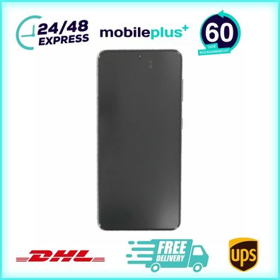 Original Display für Samsung Galaxy S21 G991B LCD + Rahmen Grau GH82-27255A