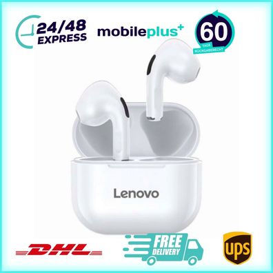 Original Lenovo Kabellose Bluetooth In-Ear-Kopfhörer - Weiß