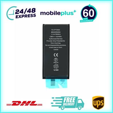 Akku für iPhone 13 mini A2888 ohne Flex-Kabel 3200mAh Batterie wie Original