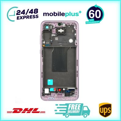 Original Mittelrahmen für Samsung Galaxy A55 SM-A556 marineblau GH82-34309C
