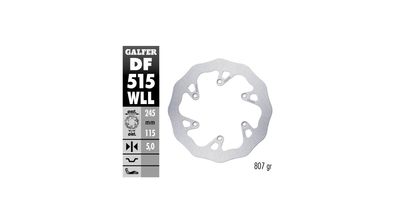 GALFER Wave Bremsscheibe "DF515" Typ WLL - Offroad starr Muddy