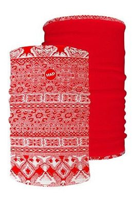 HAD Next Level Reversible Neckwarmer one size Tati Red - Fleece: Red