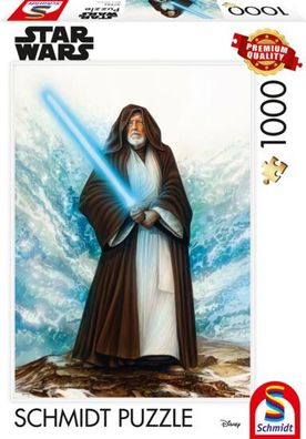 Lucas Film Star Wars Monte Moore The Jedi Master 1000 Teil Puzzle disney schmidt