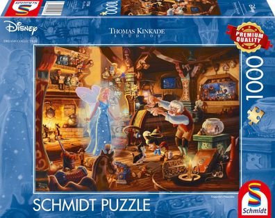 Disney Geppetto's Pinocchio - 1000 Teile Puzzle