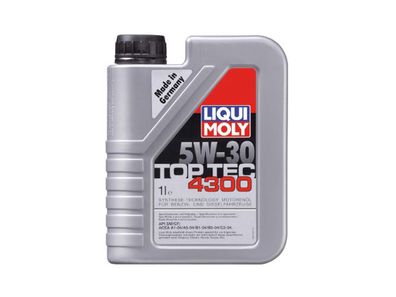 LIQUI MOLY Motoröl "Top Tec 4300" SAE 5W 1 l Flasche