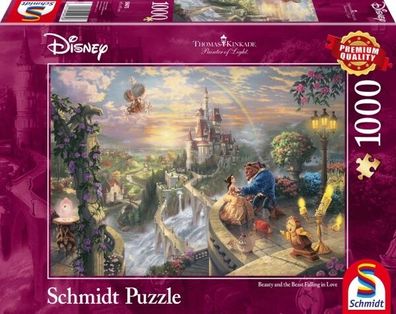 Disney Die Schöne und das Biest 1000 Teile Puzzle beauty and the beast